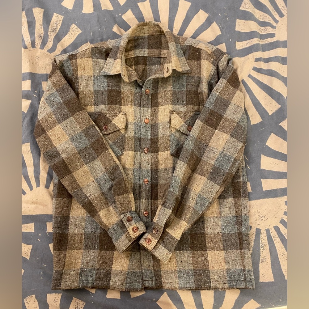 Woolrich vintage wool flannel